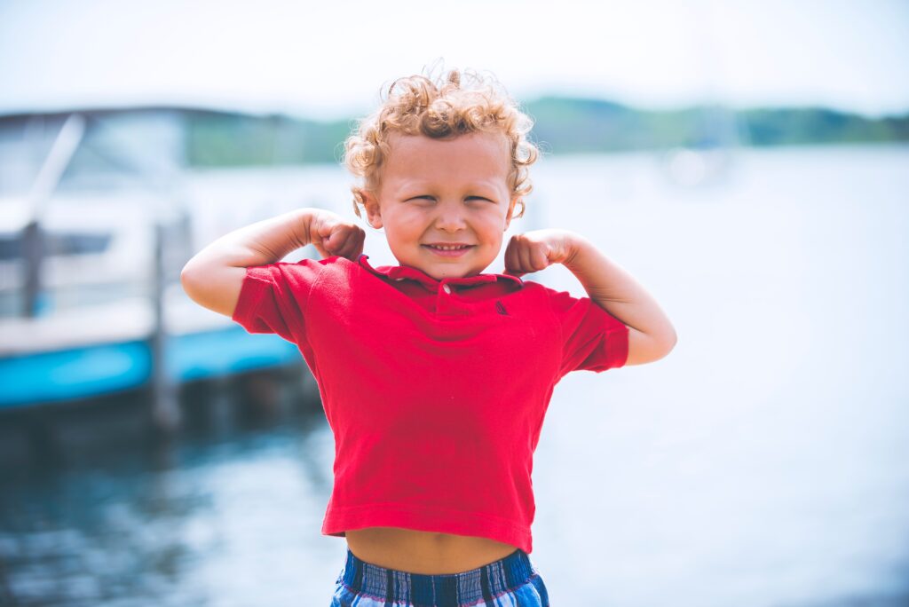 Child Flexing
