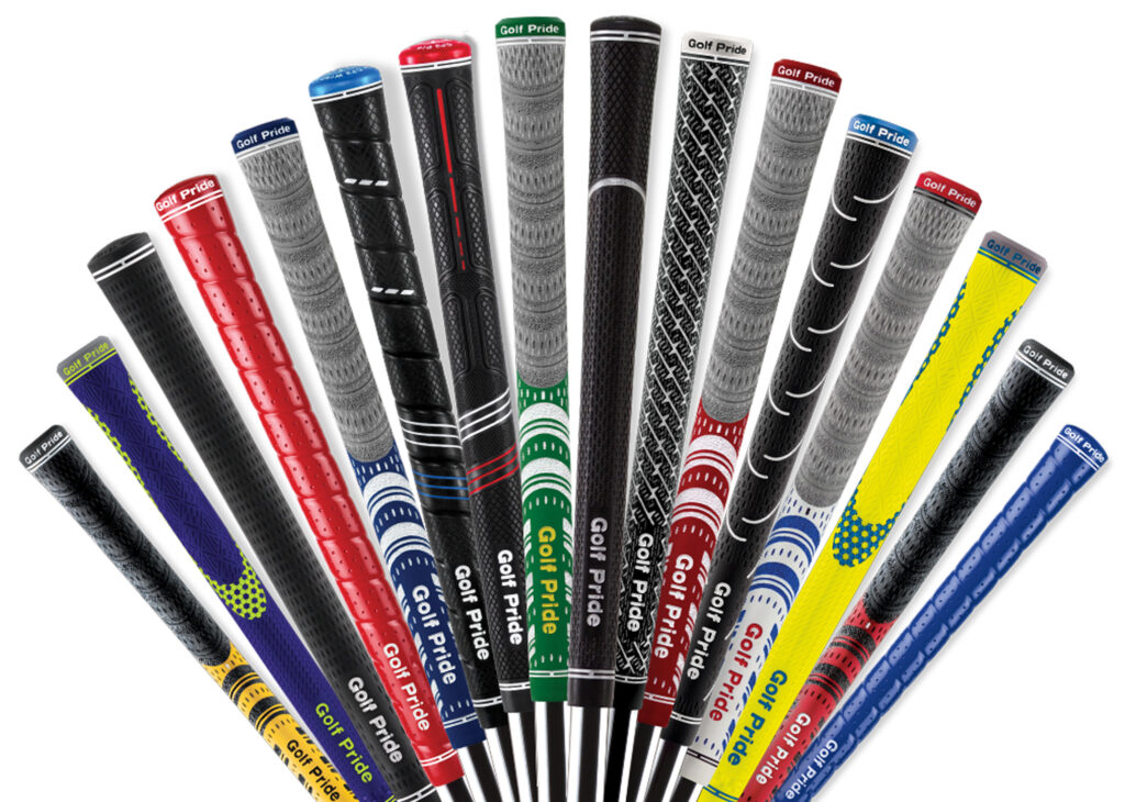 Gold Grips in a row